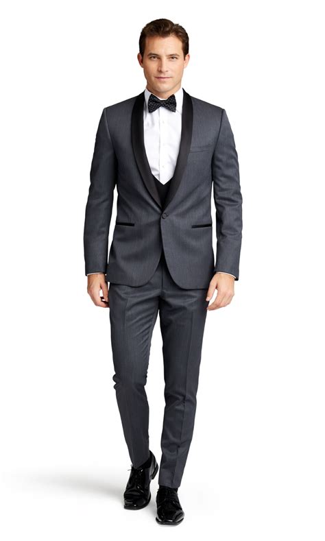 michael kors charcoal tuxedo